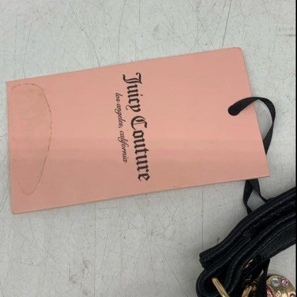 Juicy Couture Black Heart-Shaped Coin Purse NWT - Picture 4 of 5